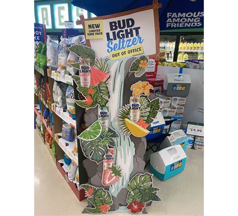 Bud Light Seltzer Out Of Office Display Point Of Purchase