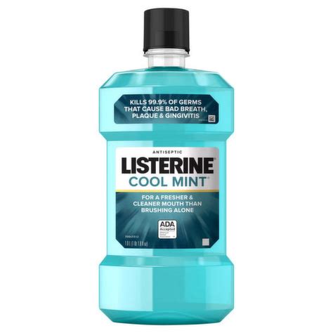 listerine antiseptic mouthwash cool mint