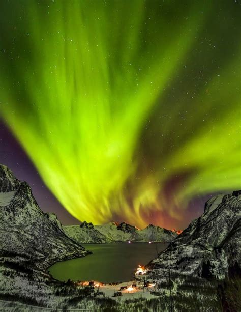 Aurora Borealis Senja Island Norway Aurora Borealis