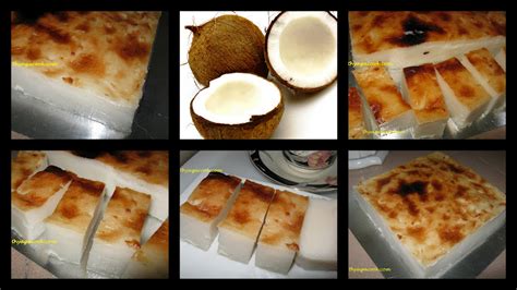 Kuih bengkang or bingka beras is made with simple ingredients, which is white rice, sugar and coconut milk. DAUN KARI Masakan Malaysia.....: BINGKA TEPUNG BERAS