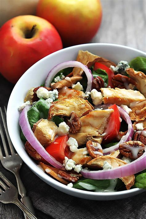 Our homemade chicken salad recipe is light with fresh produce and herbs like most traditional southern versions but packs a punch with big flavors and lots of different textures. Panera Fuji Apple Chicken Salad Copycat ...