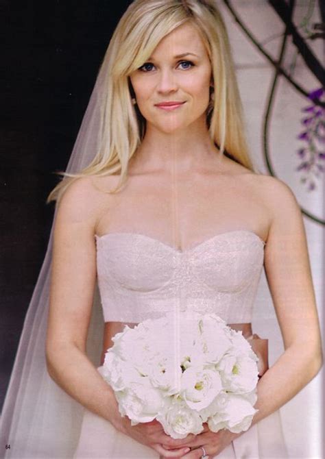 Reese Witherspoon Marries Jim Toth All Things Bridal Pink Wedding Gowns Celebrity Bride