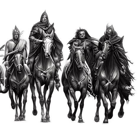 The Four Horsemen Of The Apocalypse · Creative Fabrica