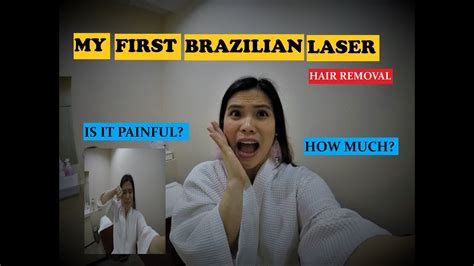 My First Brazilian Laser Hair Removal Is It Painful Youtube