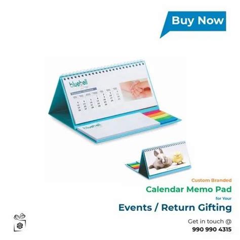 Paper Paperback Calendar Memo Pad At Rs 150piece In Surat Id