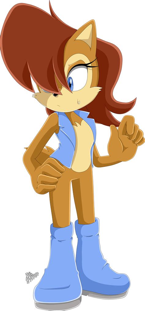 Sonic X Sally Acorn By Xx Kitty Star Xx On Deviantart