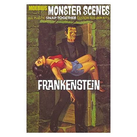 Monster Scenes Frankenstein Model Kit Moebius Models Monsters