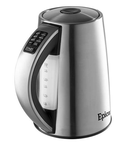 kettle electric stainless steel cordless epica temperature kettles amazon variable tea rated dorm controlled need college cuisinart water essentials packing