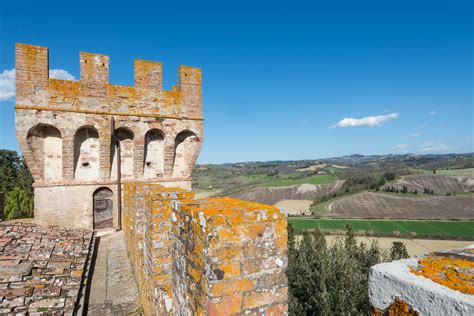 Italian Castle Designed By Brunelleschi For Sale