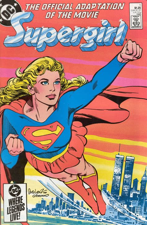 Comic Book Covers Supergirl Movie Special 1 1985 Cover By Jose