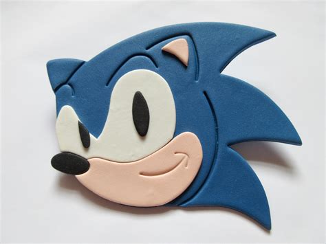 Sonic The Hedgehog Cake Template