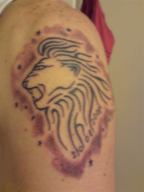 My Lion Tattoo By Beachman0274 On Deviantart