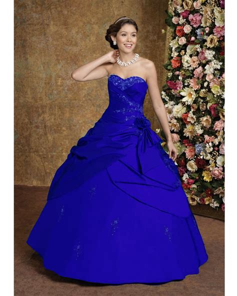 Bridal Style And Wedding Ideas Perfect Royal Blue Wedding Gown