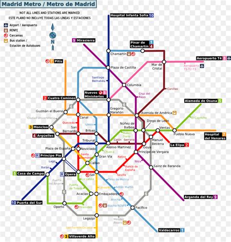 Presupuesto Capacidad Ca N Mapa De Renfe Y Metro Madrid Tono Voltaje Clan