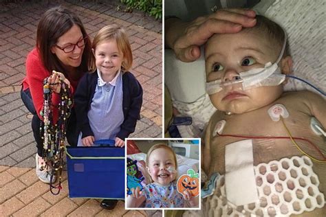 our daughter 4 has survived 3 liver transplants and 8 months in hospital seeing her start