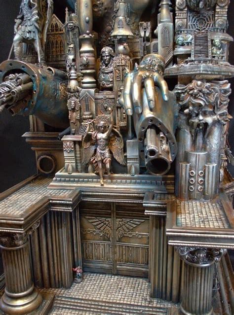 Golden Throne Incredible Warhammer 40k Gmm Diorama