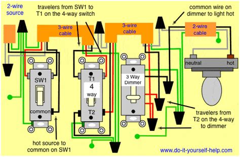 4 Way Switch Wiring Diagrams Do It Yourself
