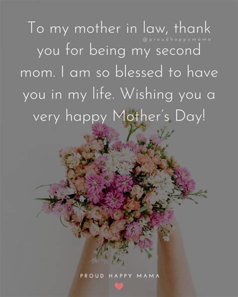 Find The Perfect Happy Mothers Day Quotes For Mother In Law To Wish Your Mother In Law A Ha In