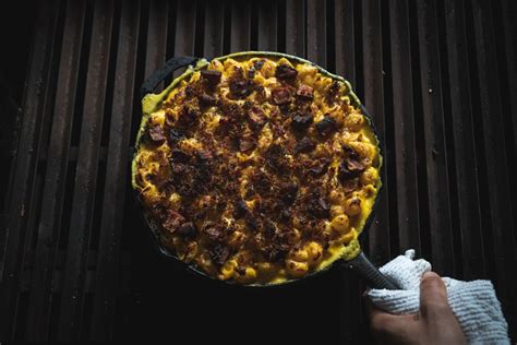 Fire Baked Mac And Cheese With Boar Bacon The Filson Journal Mac And