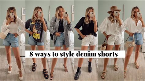 7 Ways To Style Denim Shorts Summer Outfit Ideas 2021 Jessmsheppard