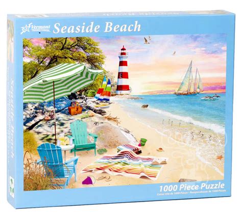 Vermont Christmas Co Seaside Beach Puzzle 1000pcs Puzzles Canada