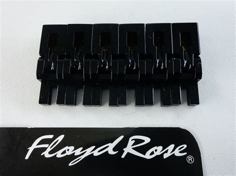 Floyd Rose Original Saddle Set Black Frobssbp