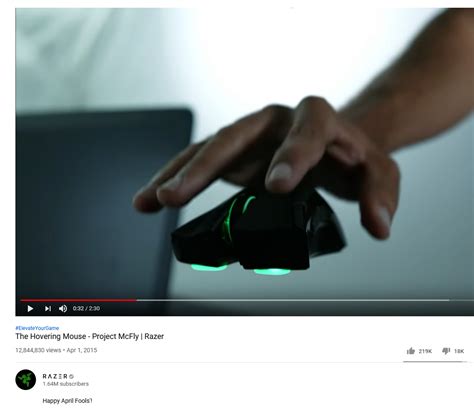 Maybe you would like to learn more about one of these? Razer predicted the trend of super light mice back in 2015 ...