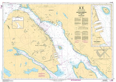 Chs Nautical Chart Chs4202 Halifax Harbour Point Pleasant To A