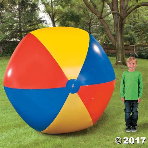 Inflatable 6 Our Biggest Giant Beach Ball Oriental Trading In 2021