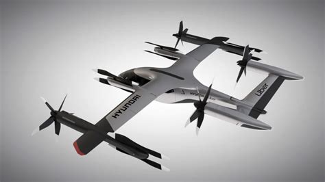 Hyundai S A1 Electric Vtol Flying Taxi For Uber Elevate Unveiled Shouts