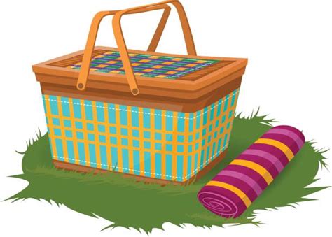 Best Picnic Basket Illustrations Royalty Free Vector Graphics And Clip