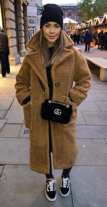 16 Teddy Coat Outfit Ideas That Are Super Cozy Society19 Teddy Coat Outfit Winter Fashion