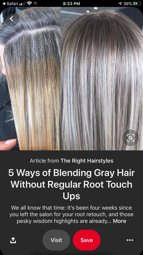 Pin By Timi Pollard On Going Gray Gracefully Blending Gray Hair Grey