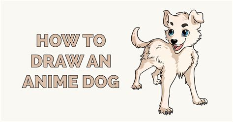 How To Draw An Anime Dog Really Easy Drawing Tutorial