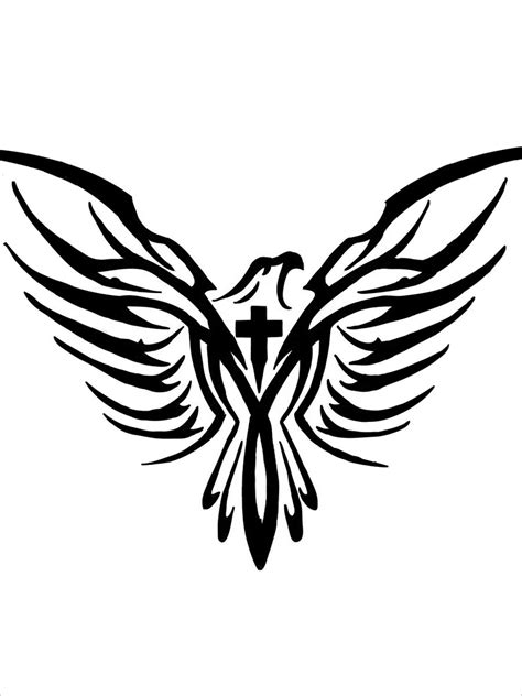 Eagle Cross Tattoo By Garbagengtxlr On Deviantart