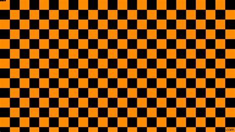 Wallpaper Squares Checkered Orange Black Ff8c00 000000 Diagonal 0° 80px