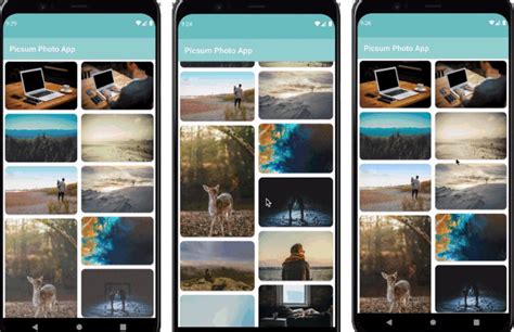 A Sample Photo Browsing App In Kotlin Android Using Picsum Image Api