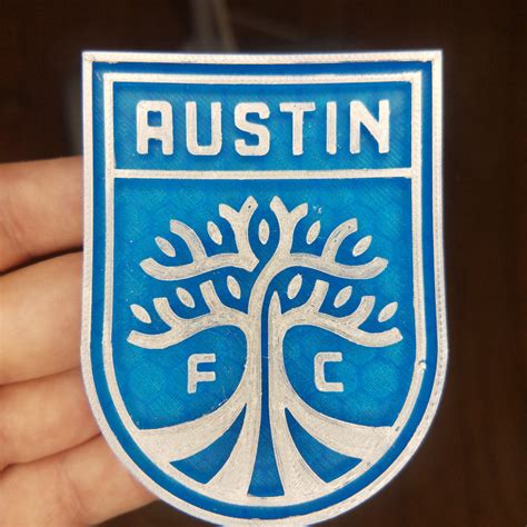 Austin fc is austin's major league soccer team, starting play in the 2021 mls season at mckalla place as the league's 27th franchise. 3D Printable Austin FC Logo by Anthony Reitan