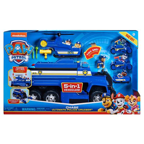 Paw Patrol Chase 5 In 1 Ultimate Cruiser Vehicle
