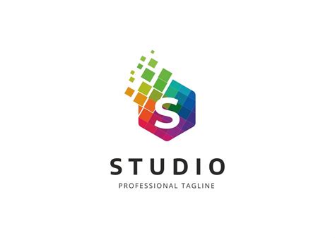 Studio S Letter Logo Template, #Letter #Studio #Template #Logo #Logo | S letter logo, Letter ...