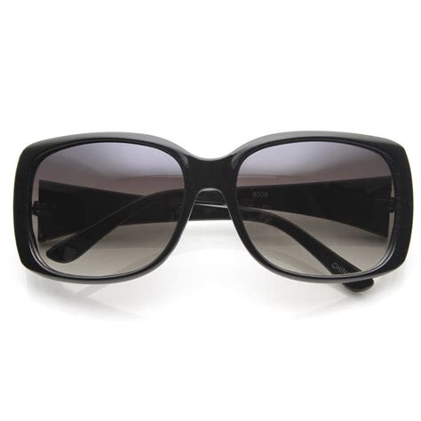 designer inspired women s square fashion sunglasses zerouv