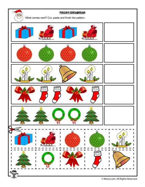 Free Printable Christmas Math Worksheets Pre K 1st Grade And 2nd Grade