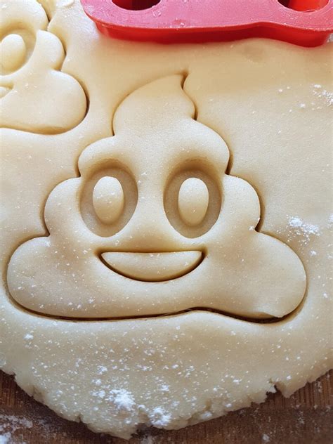 Emoji Cookie Cutter Poop Emoji Emoji Cookies Custom Cookie Etsy