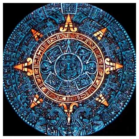 Calendario Tolteca Mayan Art Mayan Calendar Aztec Art