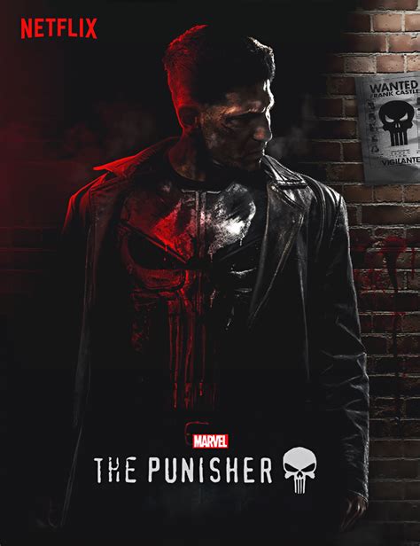 Kunstplakate The Punisher Season 2 Art Poster Print Marvel Netflix Tv