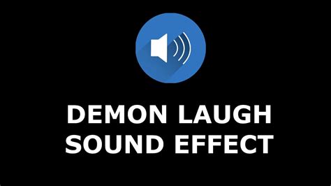 Demon Laugh Sound Effect Youtube