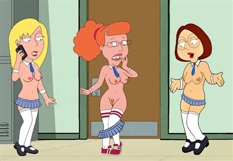 Xbooru Braces Breasts Collar Connie D Amico Cuffs Edit Family Guy