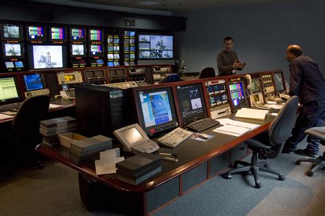 Master Tv Control Room Nasa Tv Master Control Minutes Be Flickr