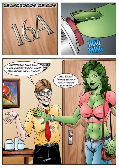The Incredible Excited Hulk Leandro Comics Porn Comics