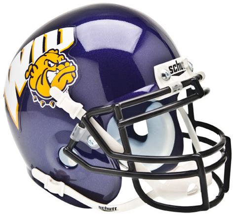 Western Illinois Leathernecks Schutt Xp Mini Helmet Football Helmets